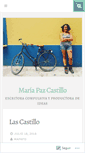 Mobile Screenshot of mariapazcastillo.com